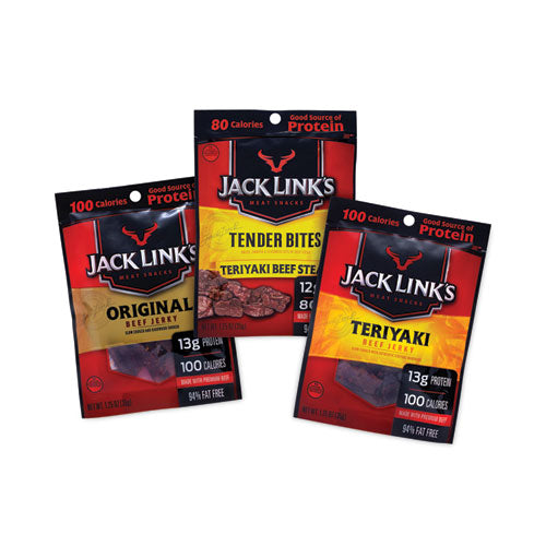 Beef Jerky Variety Pack,1.5 oz, 9/Box, Ships in 1-3 Business Days-(GRR22000411)