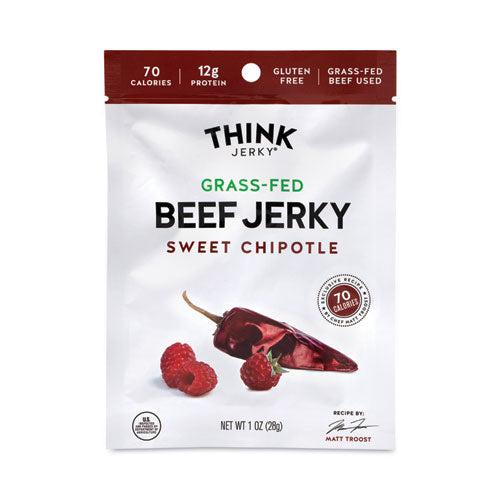 Sweet Chipotle Beef Jerky, 1 oz Pouch, 12/Pack, Ships in 1-3 Business Days-(GRR22000985)