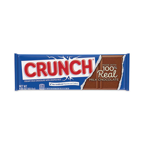 Crunch Bar, Individually Wrapped, 1.55 oz, 36/Box, Ships in 1-3 Business Days-(GRR20900164)