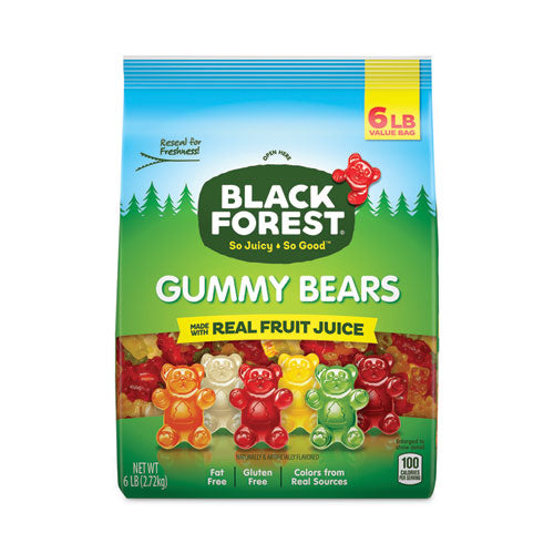 Gummy Bears, Assorted, 6 lb Bag, Ships in 1-3 Business Days-(GRR22000585)