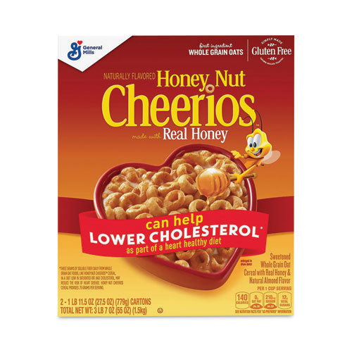 Honey Nut Cereal, 27.5 oz Box, 2/Pack, Ships in 1-3 Business Days-(GRR22000728)