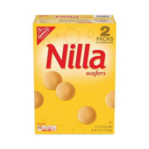 Nilla Wafers, 15 oz Box, 2 Boxes/Pack, Ships in 1-3 Business Days-(GRR22000427)