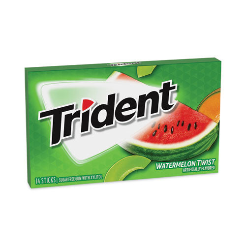 Sugar-Free Gum, Watermelon Twist, 14 Pieces/Pack, 12 Packs/Box, Ships in 1-3 Business Days-(GRR20902518)