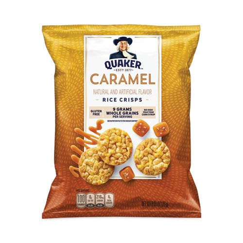 Rice Crisps, Caramel, 0.67 oz Bag, 60 Bags/Box, Ships in 1-3 Business Days-(GRR29500052)