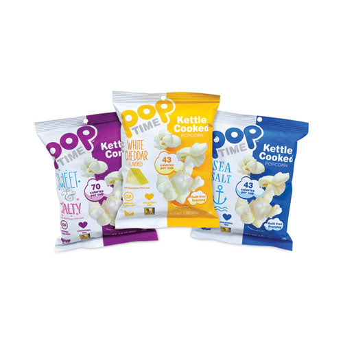 Kettle Cooked Popcorn Variety Pack, Assorted Flavors, 1 oz Bag, 24/Box, Ships in 1-3 Business Days-(GRR20902646)