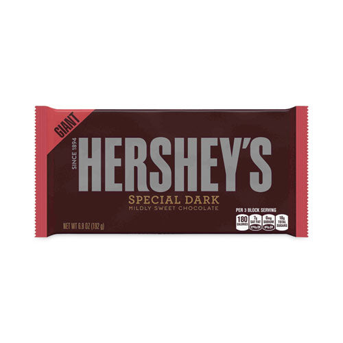 Special Dark Mildly Sweet Chocolate Bar, 6.8 oz Bar, 3/Box, Ships in 1-3 Business Days-(GRR24600356)