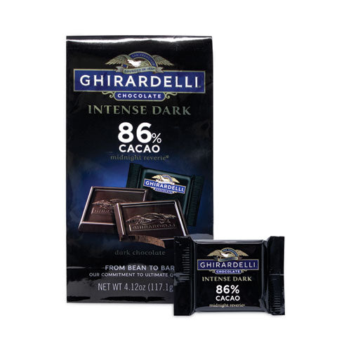 Intense Dark Midnight Reverie 86% Cacao Singles Bag, 4.12 oz Packs, 3 Count, Ships in 1-3 Business Days-(GRR30001033)