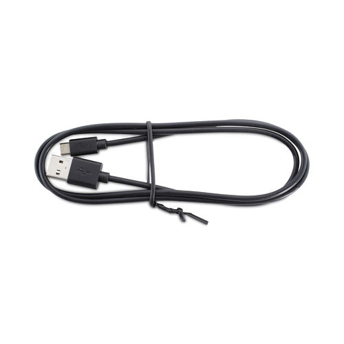 USB to Micro USB Cable, 3 ft, Black-(IVR30006)