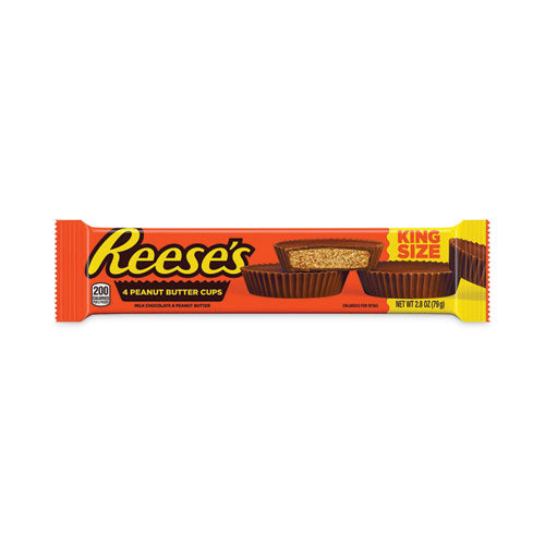 King Size Peanut Butter Cups, 2.8 oz Bar, 24 Bars/Box, Ships in 1-3 Business Days-(GRR20901302)