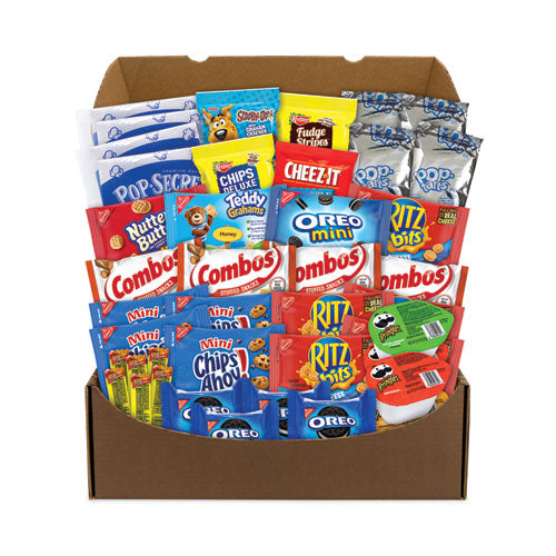 Quarantine Snack Box, 42 Assorted Snacks, 5 lb Box, Ships in 1-3 Business Days-(GRR70000085)