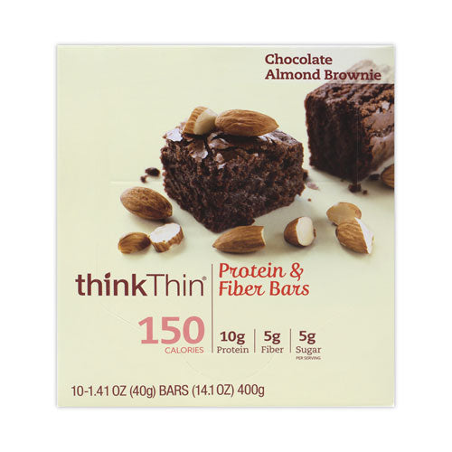 High Protein Bars, Almond Brownie, 1.41 oz Bar, 10 Bars/Box, Ships in 1-3 Business Days-(GRR30700117)