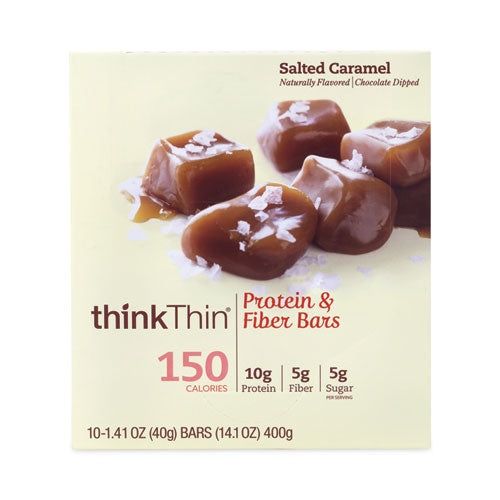 High Protein Bars, Salted Caramel, 1.41 oz Bar, 10 Bars/Box, Ships in 1-3 Business Days-(GRR30700112)