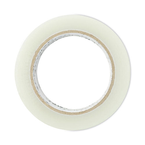 Deluxe General-Purpose Acrylic Box Sealing Tape, 1.7 mil, 3" Core, 1.88" x 109 yds, Clear, 6/Pack-(UNV63120)