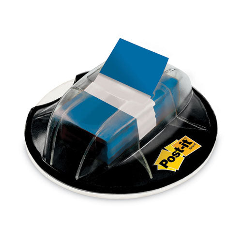 Page Flags in Desk Grip Dispenser, 1 x 1.75, Blue, 200/Dispenser-(MMM680HVBE)