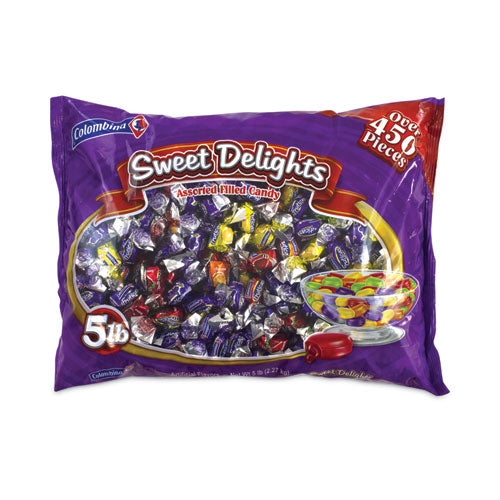 Fancy Filled Hard Candy Assortment, Variety, 5 lb Bag, Approx. 420 Pieces, Ships in 1-3 Business Days-(GRR20900248)