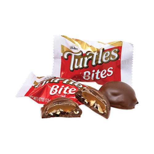Turtles Original Bite Size Candy, 0.42 oz Packet, 60/Box, Ships in 1-3 Business Days-(GRR20905618)