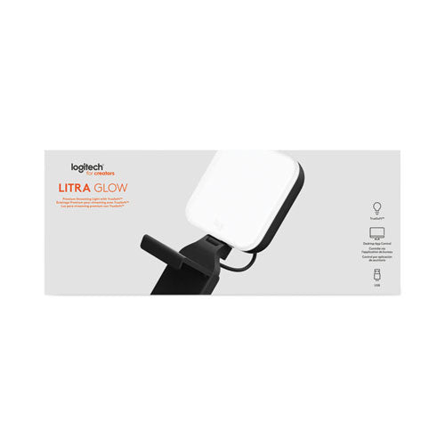 Litra Glow Premium Streaming Light, Black-(LOG946000001)