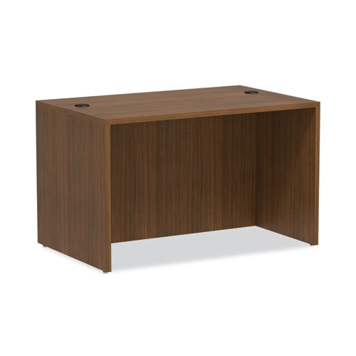 Alera Valencia Series Straight Front Desk Shell, 47.25" x 29.5" x 29.63", Modern Walnut-(ALEVA214830WA)