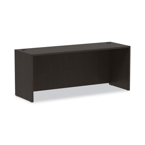 Alera Valencia Series Credenza Shell, 70.88w x 23.63d x 29.5h, Espresso-(ALEVA257224ES)