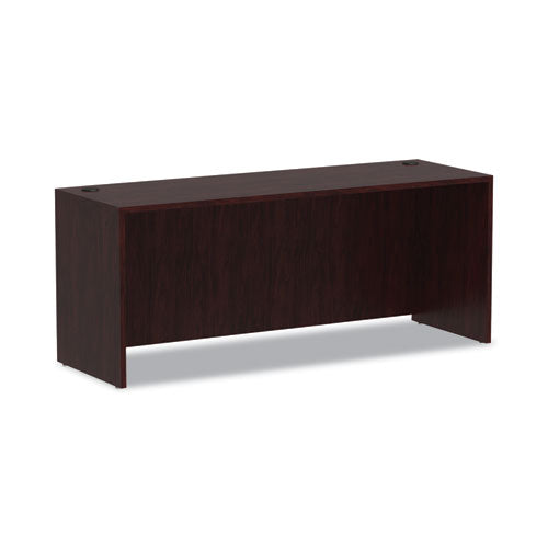 Alera Valencia Series Credenza Shell, 70.88w x 23.63d x 29.5h, Mahogany-(ALEVA257224MY)