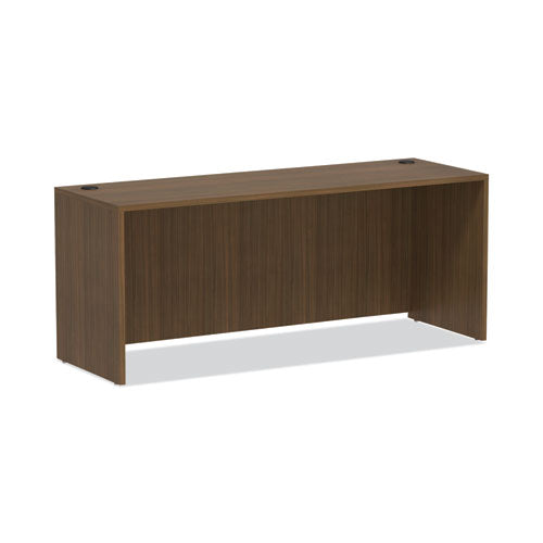 Alera Valencia Series Credenza Shell, 70.88w x 23.63d x 29.5h, Modern Walnut-(ALEVA257224WA)