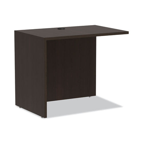 Alera Valencia Series Reversible Return/Bridge Shell, 35w x 23.63d x 29.5h, Espresso-(ALEVA353624ES)