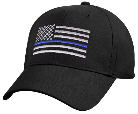 Rothco Kids Low Profile Thin Blue Line Flag Cap