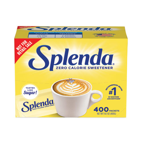 No Calorie Sweetener Packets, 400/Box-(JOJ200411)