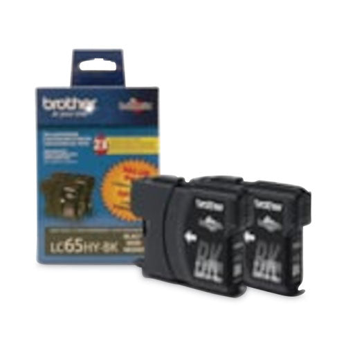 LC652PKS Innobella High-Yield Ink, 900 Page-Yield, Black, 2/Pack-(BRTLC652PKS)