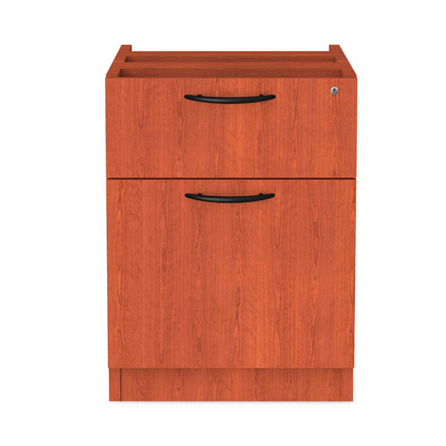 Alera Valencia Series Hanging Pedestal File, Left/Right, 2-Drawer: Box/File, Legal/Letter, Cherry, 15.63 x 20.5 x 19.25-(ALEVA552222MC)