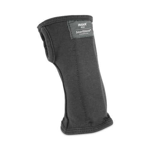 SmartGlove Wrist Wrap, Medium, Fits Hands Up to 3.75" Wide, Black-(IMAA20126)
