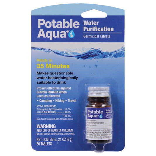 Potable Aqua Water Purification Tablets