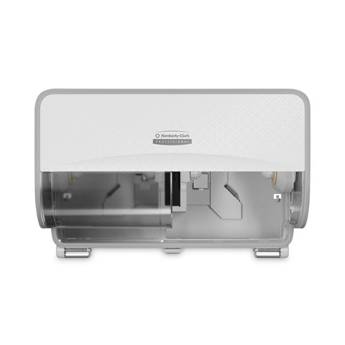 ICON Coreless Standard Roll Toilet Paper Dispenser, 8.43 x 13 x 7.25, White Mosaic-(KCC58712)