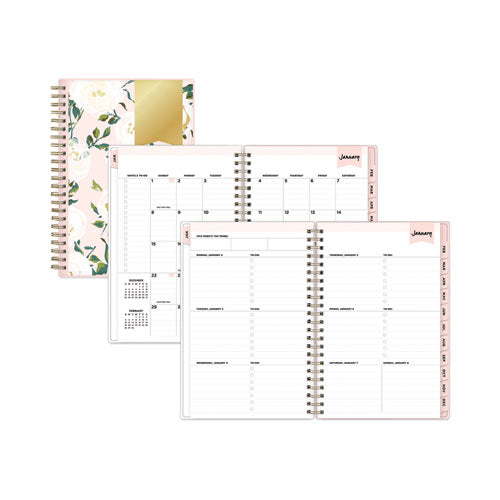 Day Designer Coming Up Roses Create-Your-Own Cover Weekly/Monthly Planner, 8 x 5, 12-Month (Jan to Dec): 2023-(BLS140094)