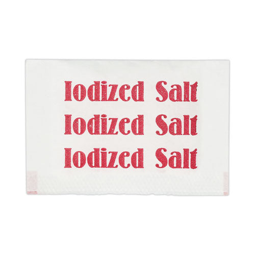 Iodized Salt Packets, 0.75 g Packet, 3,000/Box-(OFX15261)