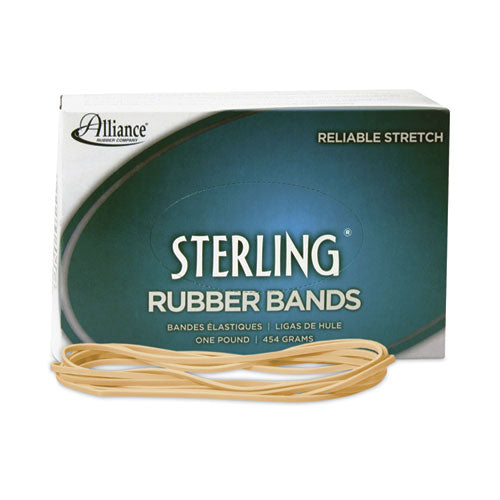 Sterling Rubber Bands, Size 117B, 0.06" Gauge, Crepe, 1 lb Box, 250/Box-(ALL25405)