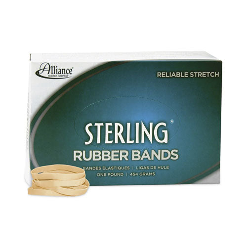 Sterling Rubber Bands, Size 62, 0.03" Gauge, Crepe, 1 lb Box, 600/Box-(ALL24625)