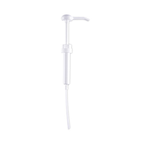 Siphon Pump, 1 oz/Pump, For 1 gal Bottles, Plastic, 12" Tube, White, 12/Carton-(BWK00417)