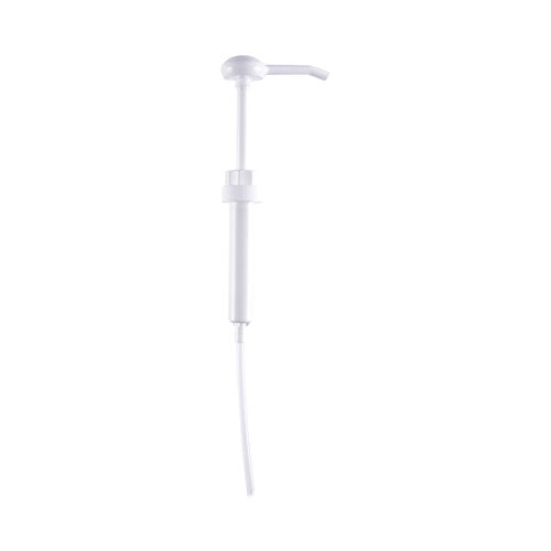 Siphon Pump, 1 oz/Pump, For 1 gal Bottles, Plastic, 12" Tube, White-(BWK00417EA)