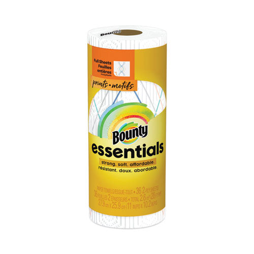 Essentials Kitchen Roll Paper Towels, 2-Ply, 11 x 10.2, 40 Sheets/Roll-(PGC74657RL)