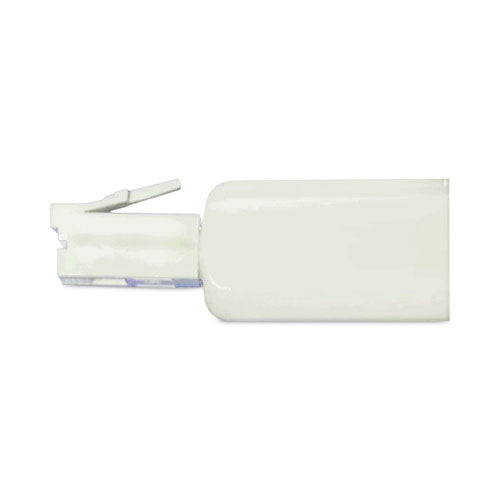 Rotating 360 Telephone Cord Detangler, White-(SOF21000)