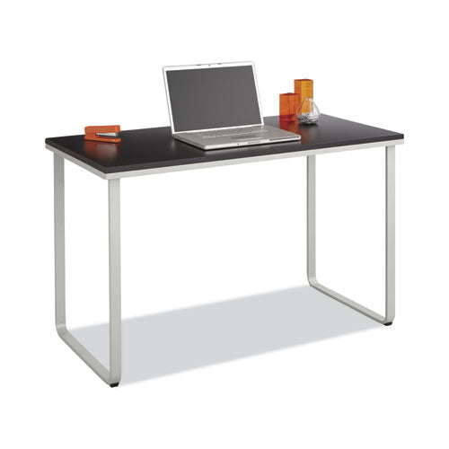 Steel Desk, 47.25" x 24" x 28.75", Black/Silver-(SAF1943BLSL)