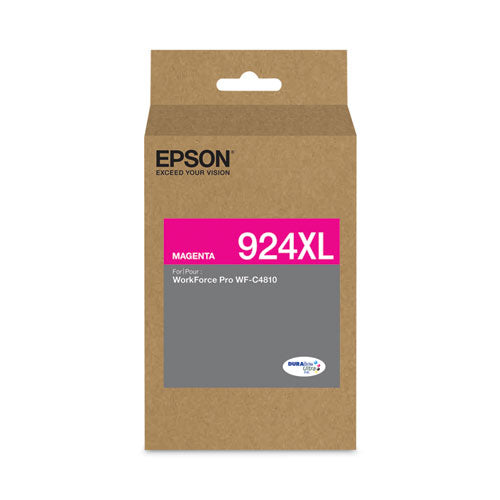 T924XL320 (924XL) DURABrite Ultra 924XL High-Yield Ink, Magenta-(EPST924XL320)