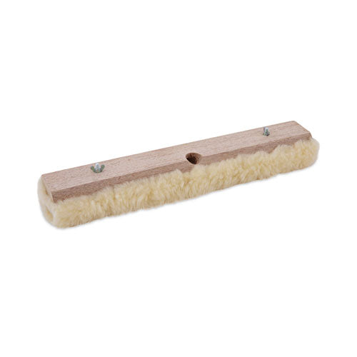 Mop Head, Finish Applicator, Lambswool, 16-Inch, White-(BWK4416)