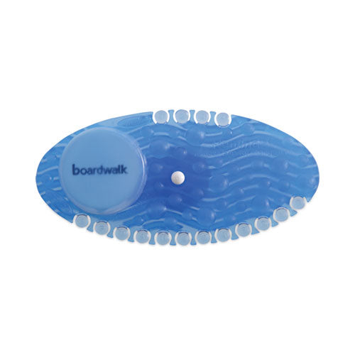 Curve Air Freshener, Cotton Blossom, Solid, Blue, 10/Box-(BWKCURVECBL)
