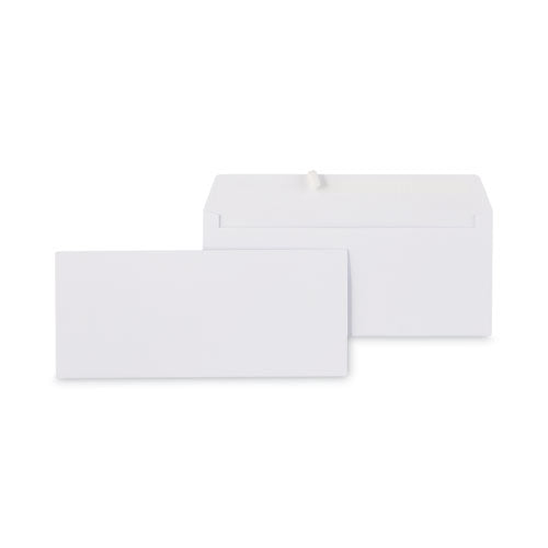 Peel Seal Strip Business Envelope, #10, Square Flap, Self-Adhesive Closure, 4.13 x 9.5, White, 100/Box-(UNV36002)