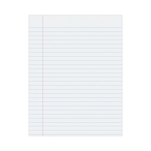 Composition Paper, 8.5 x 11, Wide/Legal Rule, 500/Pack-(PAC2401)