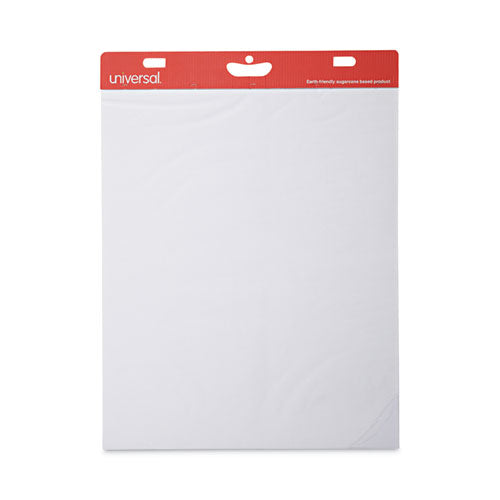 Renewable Resource Sugarcane Based Easel Pads, Unruled, 27 x 34, White, 50 Sheets, 2/Carton-(UNV45600)