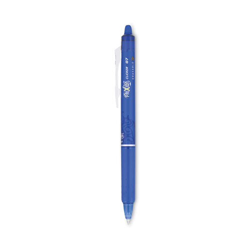 FriXion Clicker Erasable Gel Pen, Retractable, Fine 0.7 mm, Blue Ink, Blue Barrel-(PIL31451)