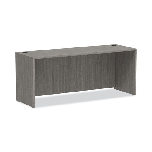 Alera Valencia Series Credenza Shell, 70.88w x 23.63d x 29.5h, Gray-(ALEVA257224GY)